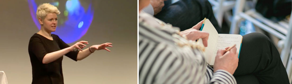 Toekomst van retail keynote-presentaties
