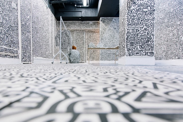 Mr Doodle pop-up store Appear Here Mr Doodle pop-up store Appear Here