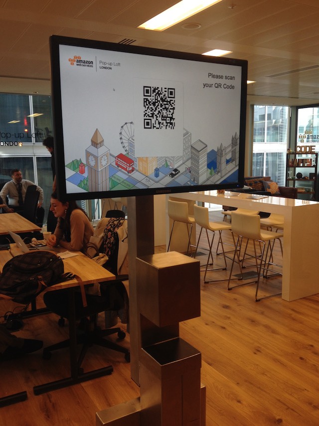 AWS, Amazon Web Services, AWS pop-up loft London, technology innovation, technology trends in business,