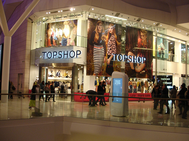 topshop, omnichannel, retail marketing, retail innovation, future of retail, Topshop westfield