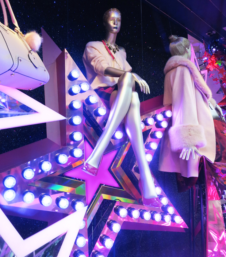 retail trends, visual merchandising, Christmas shopping, visual merchandising and store design, London retail trends,