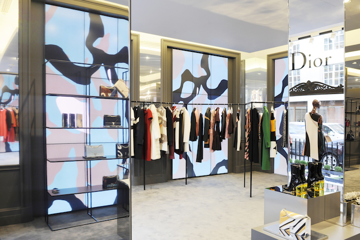 dior visual merchandising