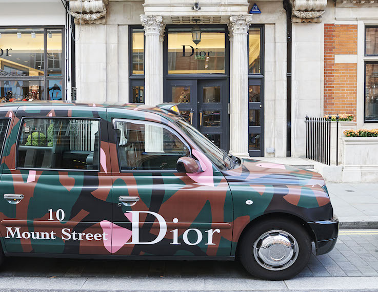 Dior, Dior pop-up, London retail, retail safaris, trend tours, visual merchandising, retail trends, 