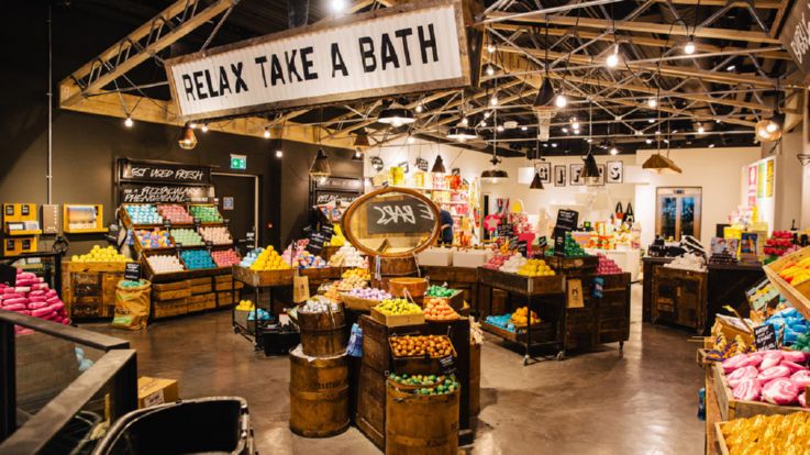 Lush flagship store