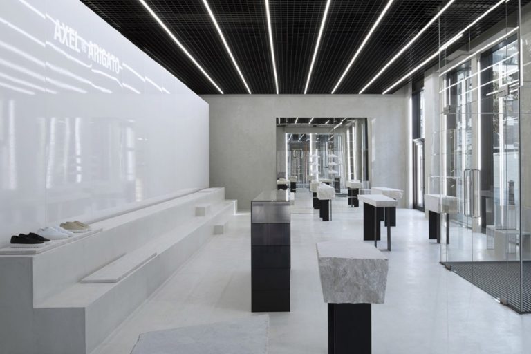 Axel Arigato flagship London interior design