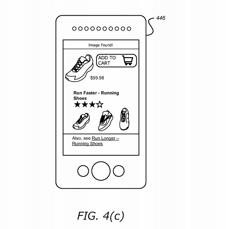 Amazon object recognition retail patent
