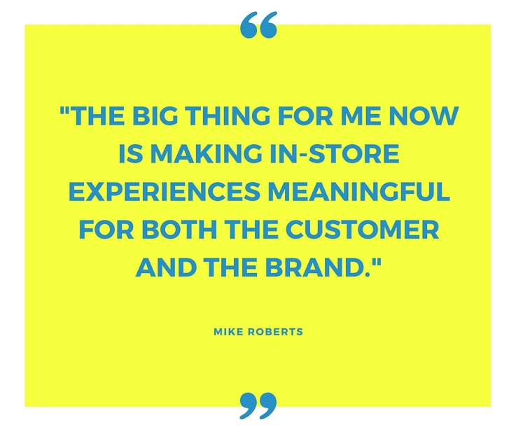 Mike Roberts Green Room Design quote retail design