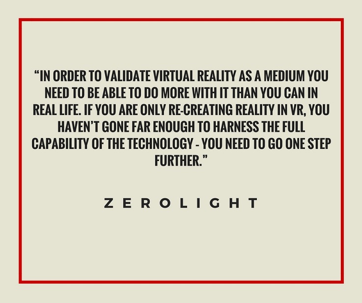 Zerolight quote retail innovation virtual reality
