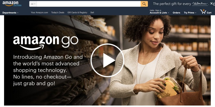 Amazon Go store technology