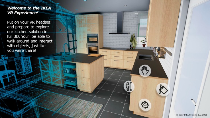 IKEA virtual reality app technology