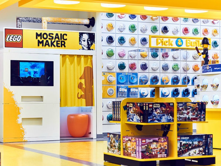 LEGO store flagship retail design