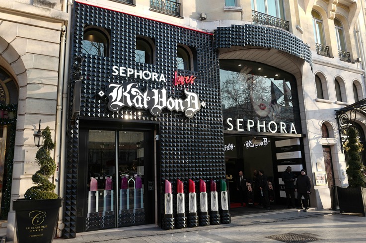 Kat Von D Sephora store design