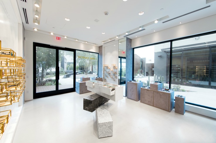 Linda Farrow design physical retail