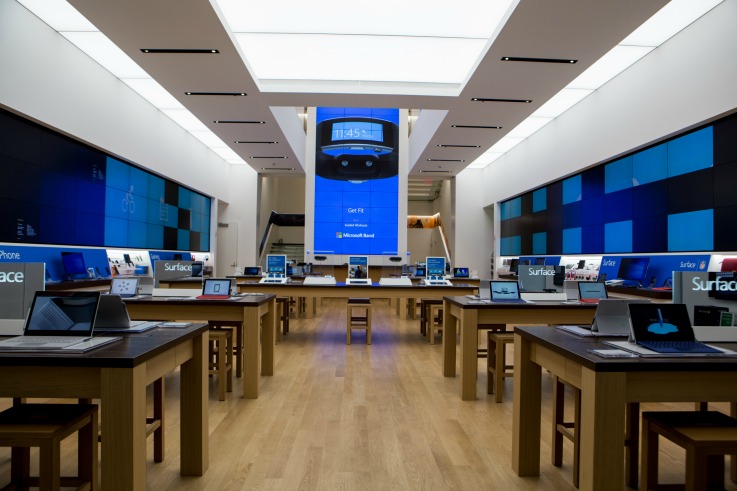 Microsoft New York flagship customer experience