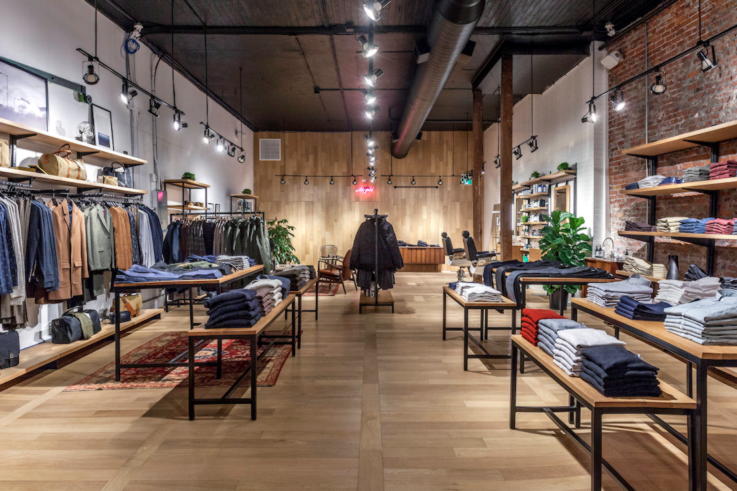 Frank & Oak - Retail Space Design