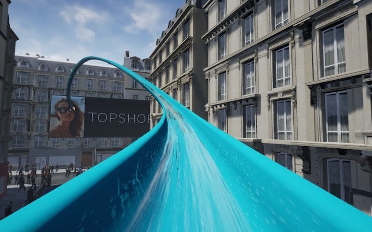 Topshop VR experience