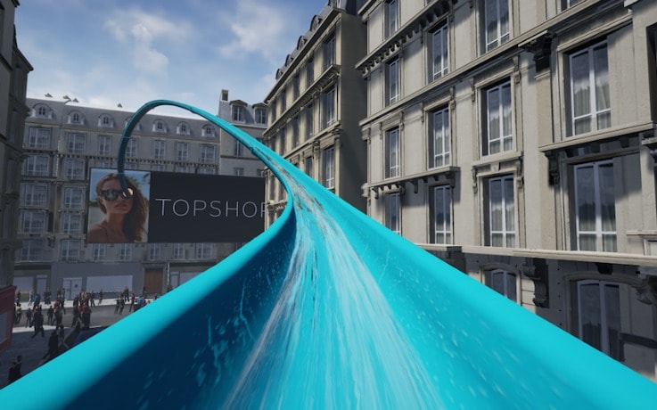 Topshop VR experience Topshop VR experience