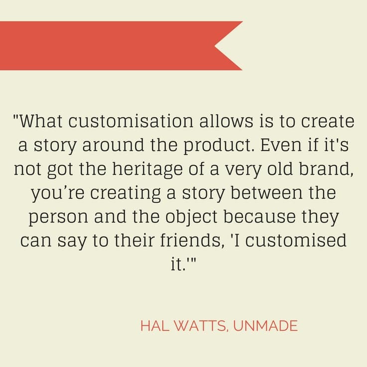 Unmade - Customisation