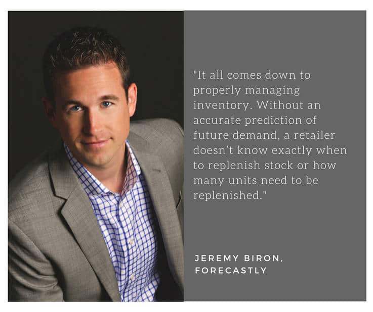 Forecastly - Jeremy Biron quote