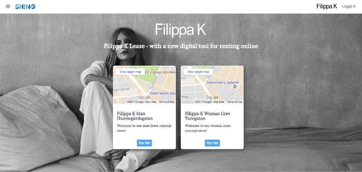 Filippa K access economy retail