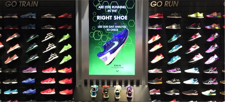 interactive retail displays tech