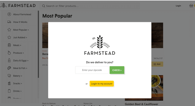 Farmstead grocery retail future of food shopping