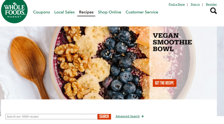 Whole Foods recipe chatbot future grocery