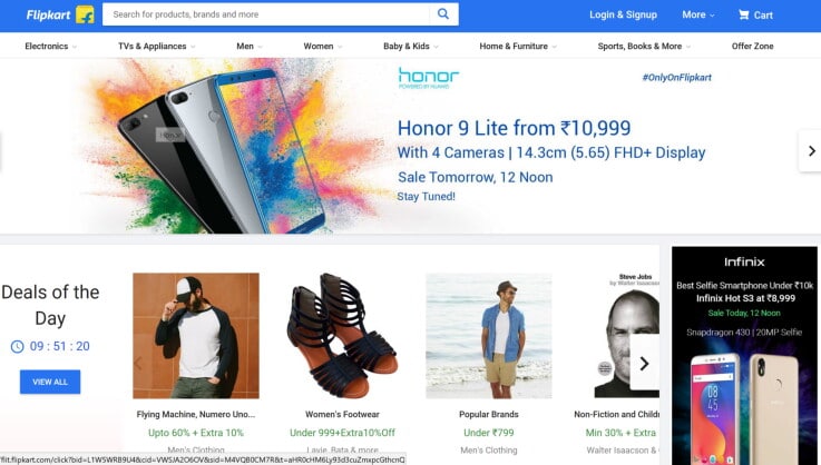 Flipkart - ecommerce marketplaces