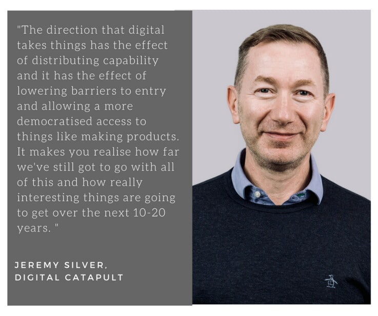 Digital Catapult- Jeremy Silver quote
