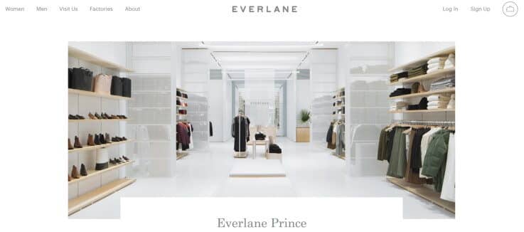 Everlane - Clicks-to-bricks Retail