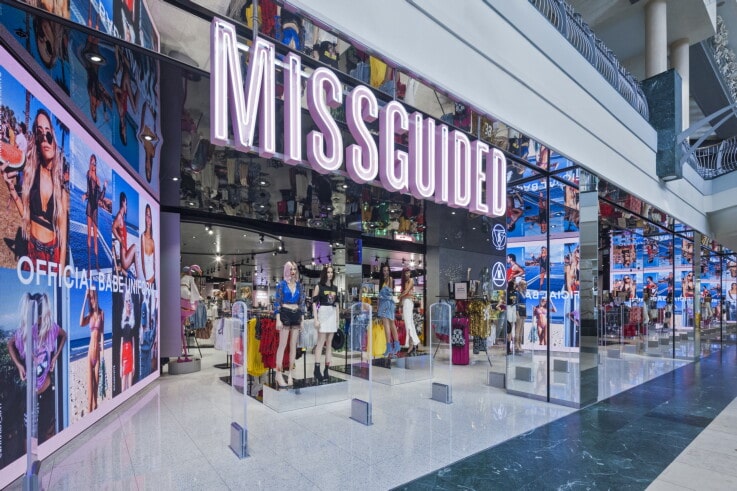 Missguided - Retail Store Design