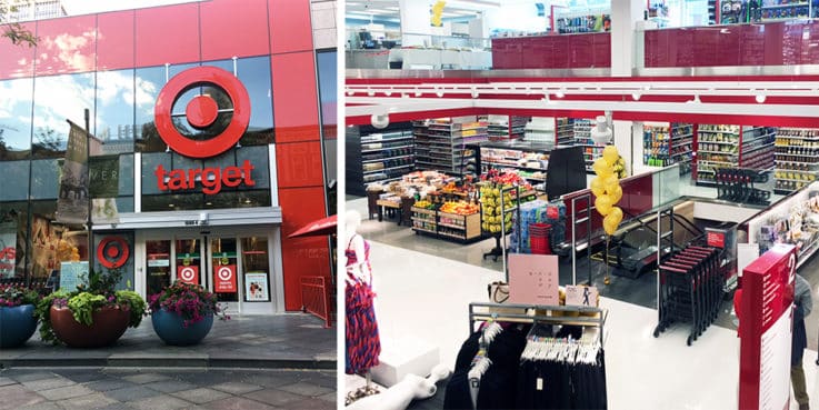 Small-format Target stores