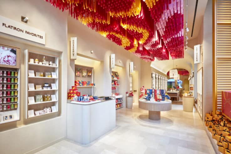 L'Occitane Flatiron store design