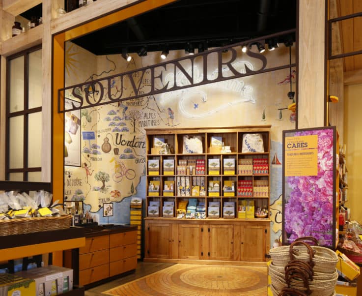 L'Occitane Disney Springs visual merchandising