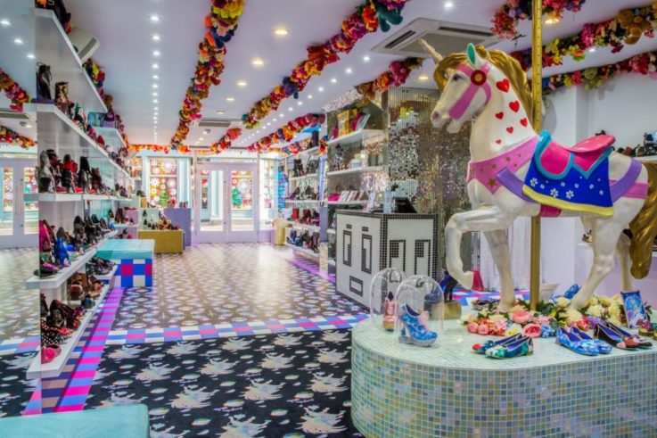 Irregular Choice visual merchandising retail