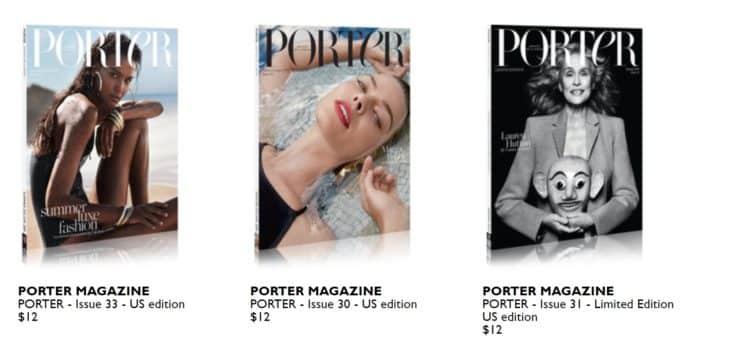 Porter magazine retail strategy
