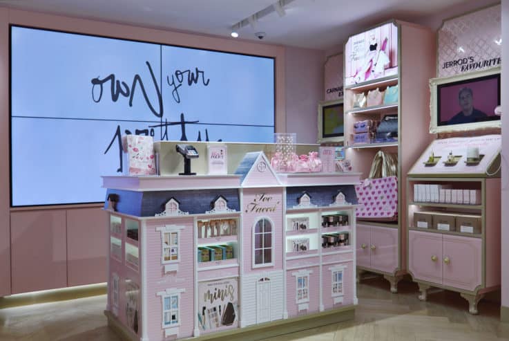 too faced retail experience