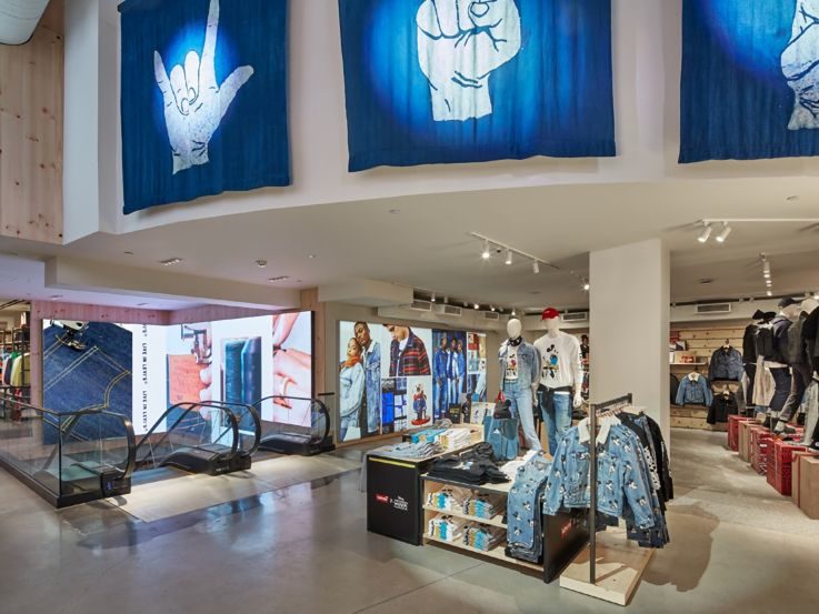 big l levi's store