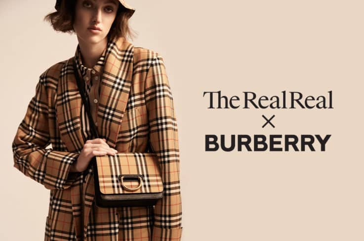The RealReal x BURBERRY
