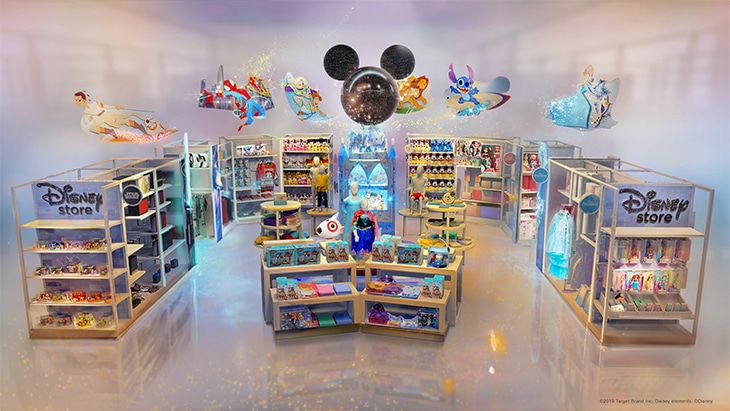 Disney Store Target retail partnership