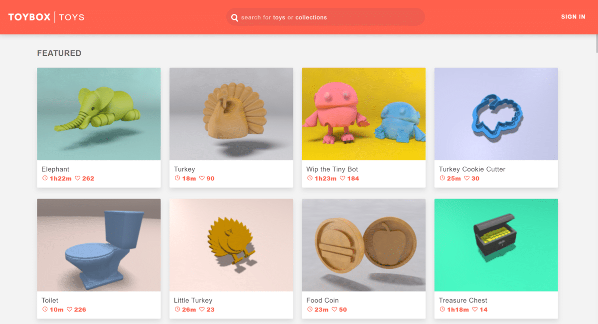 Toybox 3D printing toy retail Insider Trends