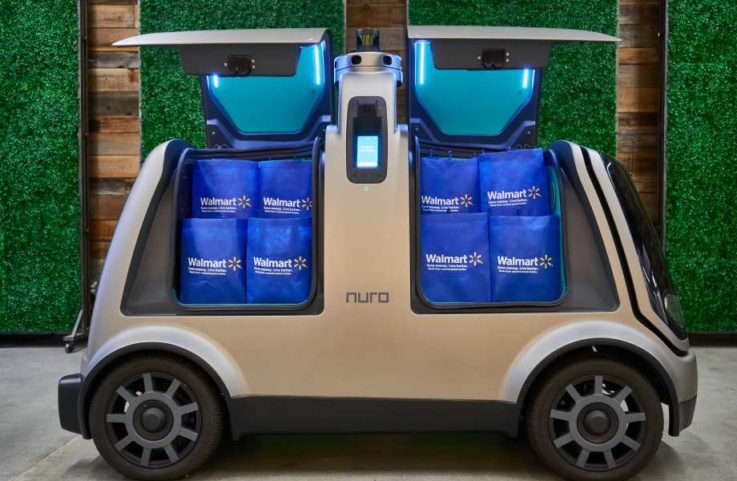 Walmart Nuro autonomous grocery delivery