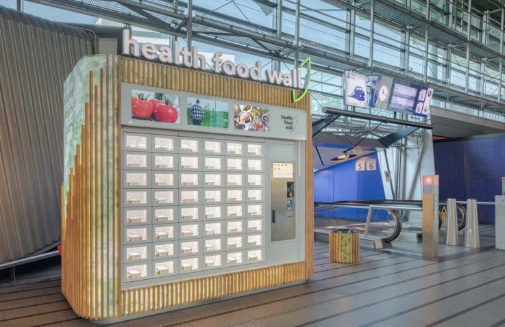 Health Food Wall – Fast Food Innovation