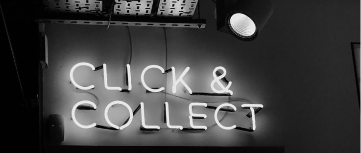 Omnichannel - Click and Collect Neon Sign