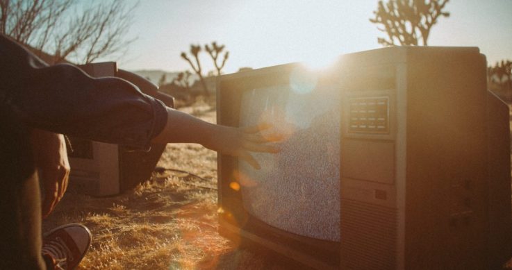 Digital - old style static TV