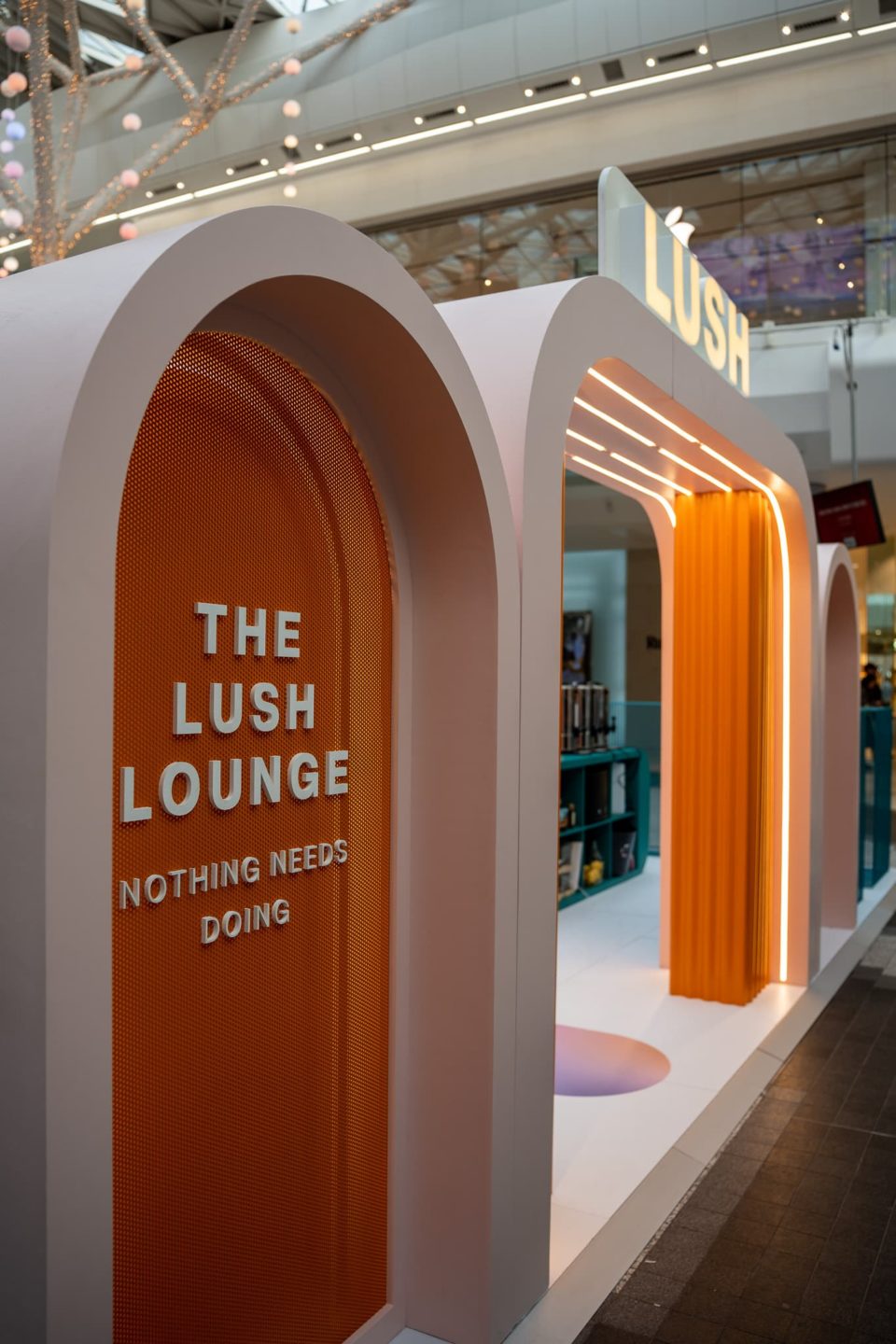 Lush Lounge, London - Christmas pop-ups